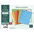Exacompta Dossiers de plaidoirie pré-imprimés en carte lustrée coloris turquoise - Lot de 25 - 3