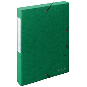 Exacompta Exabox Scotten Nature Future®, Carpeta de proyectos, A4, cartón prensado, 350 hojas, lomo 40 mm, verde Exacompta Exabox Scotten Nature Future®, Carpeta de proyectos, A4, cartón prensado, 350 hojas, lomo 40 mm, verde