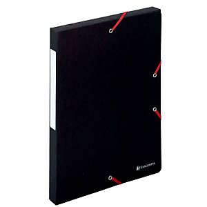 Exacompta Exabox Scotten Nature Future® Scatola archivio Formato A4 Capacità 200 fogli 25 mm Dorso Cartoncino 600 g/m² Nero Exacompta Exabox Scotten Nature Future® Scatola archivio Formato A4 Capacità 200 fogli 25 mm Dorso Cartoncino 600 g/m² Nero