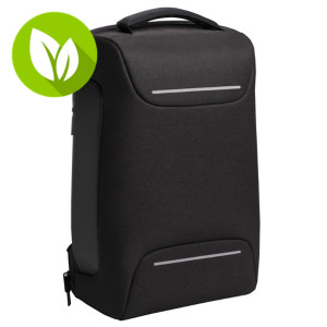 Exacompta Exactive Shell Mochila para portátil, hasta 16 pulgadas, antirrobo, reciclada, negro, 18134E Exacompta Exactive Shell Mochila para portátil, hasta 16 pulgadas, antirrobo, reciclada, negro, 18134E
