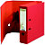 Exacompta Forever® Archivador de palanca, A4, Lomo 80 mm, Capacidad 520 hojas, Cartón 100% reciclado, Rojo - 2
