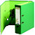 Exacompta Forever® Archivador de palanca, A4, Lomo 80 mm, Capacidad 520 hojas, Cartón 100% reciclado, Verde - 1