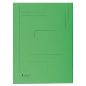 Exacompta Forever® Carpeta de 2 solapas en cartón prensado reciclado con líneas impresas A4 200 hojas de 240 x 320 mm en verde Exacompta Forever® Carpeta de 2 solapas en cartón prensado reciclado con líneas impresas A4 200 hojas de 240 x 320 mm en verde