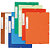 Exacompta Forever® Carpeta de gomas, A4, 3 solapas, lomo 15 mm, 225 hojas, cartón prensado reciclado, colores surtidos - 1