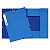 Exacompta Forever® Carpeta de gomas, A4, 3 solapas, lomo 15 mm, cartón prensado reciclado, azul claro - 1