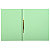 Exacompta Forever® Cartellina con pressino fermafogli, Formato A4, Capacità 150 fogli, Cartoncino 100% riciclato, Verde chiaro (confezione 10 pezzi) - 2