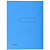EXACOMPTA Forever® map met 2 kleppen en gedrukte lijnen A4 200 vellen 240 x 320 mm gerecycled karton blauw - 1