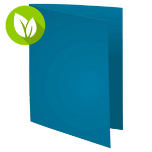 Exacompta Forever® Subcarpeta de 170 g/m² de cartón reciclado para 200 hojas A4 azul