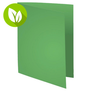 Exacompta Forever® Subcarpeta de 170 g/m² de cartón reciclado para 200 hojas A4 verde