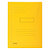 Exacompta Forever® Subcarpeta de 2 solapas en cartón prensado reciclado con líneas impresas A4 200 hojas de 240 x 320 mm en amarillo - 1