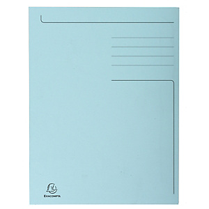 Exacompta Forever Subcarpeta con 3 solapas cartulina 280 g/m² A4 azul claro Exacompta Forever Subcarpeta con 3 solapas cartulina 280 g/m² A4 azul claro