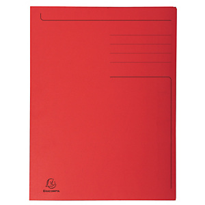 Exacompta Forever Subcarpeta con 3 solapas cartulina 280 g/m² A4 rojo Exacompta Forever Subcarpeta con 3 solapas cartulina 280 g/m² A4 rojo