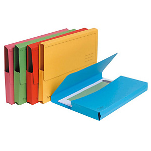Exacompta Forever® Subcarpeta con bolsillo de cartón prensado de 290 g/m² reciclado para 200 hojas tamaño A4 colores variados Exacompta Forever® Subcarpeta con bolsillo de cartón prensado de 290 g/m² reciclado para 200 hojas tamaño A4 colores variados