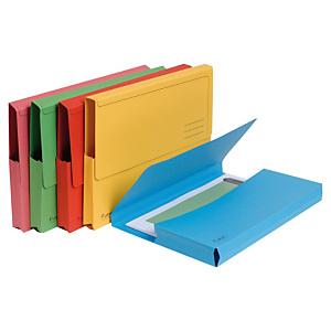 Exacompta Forever® Subcarpeta con bolsillo de cartón prensado reciclado 200 hojas tamaño A4 de 240 x 325 mm colores vivos variados Exacompta Forever® Subcarpeta con bolsillo de cartón prensado reciclado 200 hojas tamaño A4 de 240 x 325 mm colores vivos variados
