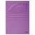 Exacompta Forever® Subcarpeta con ventana de cartón prensado reciclado de 130 g/m² para 80 hojas tamaño A4 violetas - 1