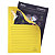 Exacompta Forever® Subcarpeta con ventana en cartón prensado reciclado 80 hojas tamaño A4 de 220 x 310 mm amarillo - 3