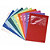 Exacompta Forever® Subcarpeta con ventana en cartón prensado reciclado 80 hojas tamaño A4 de 220 x 310 mm en colores variados - 1