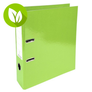 Exacompta Iderama Archivador de palanca con mecanismo Prem'Touch para 760 hojas A4 320 x 300 x 70 mm de cartón con polipropileno amarillo lima Exacompta Iderama Archivador de palanca con mecanismo Prem'Touch para 760 hojas A4 320 x 300 x 70 mm de cartón con polipropileno amarillo lima