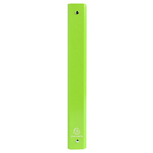 Exacompta Iderama Carpeta de 4 anillas de tipo O de 30 mm, A4, cartón plastificado, 275 hojas, lomo 40 mm, verde lima Exacompta Iderama Carpeta de 4 anillas de tipo O de 30 mm, A4, cartón plastificado, 275 hojas, lomo 40 mm, verde lima