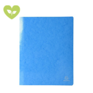 Exacompta Iderama Cartellina con fermaglio ad aghi, Formato A4, Capacità 200 fogli, 240 x 320 mm, Cartoncino con polipropilene, Colore azzurro Exacompta Iderama Cartellina con fermaglio ad aghi, Formato A4, Capacità 200 fogli, 240 x 320 mm, Cartoncino con polipropilene, Colore azzurro