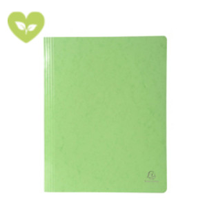 Exacompta Iderama Cartellina con fermaglio ad aghi, Formato A4, Capacità 200 fogli, 240 x 320 mm, Cartoncino con polipropilene, Colore verde lime Exacompta Iderama Cartellina con fermaglio ad aghi, Formato A4, Capacità 200 fogli, 240 x 320 mm, Cartoncino con polipropilene, Colore verde lime