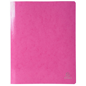 Exacompta Iderama Cartellina con fermaglio ad aghi, Formato A4, Capacità 200 fogli, 240 x 320 mm, Cartoncino con polipropilene, Colore rosa Exacompta Iderama Cartellina con fermaglio ad aghi, Formato A4, Capacità 200 fogli, 240 x 320 mm, Cartoncino con polipropilene, Colore rosa