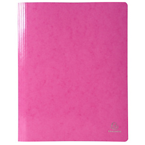 Exacompta Iderama Subcarpeta con mecanismo fástener para 200 hojas A4 240 x 320 mm de cartón prensado con polipropileno rosa Exacompta Iderama Subcarpeta con mecanismo fástener para 200 hojas A4 240 x 320 mm de cartón prensado con polipropileno rosa