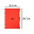 EXACOMPTA Intercalaires carte 220g 12 positions - A4 - Couleurs assorties - 2