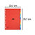 EXACOMPTA Intercalaires carte lustrée 225g 12 positions - A4 - Couleurs assorties - 2