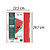 EXACOMPTA Intercalaires carte lustrée 225g 6 positions - A4 - Couleurs assorties - 3