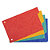 EXACOMPTA Intercalaires pour fiches bristol carte lustrée 225g/m2 4 positions - 100x150mm - 4