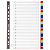 EXACOMPTA Intercalaires imprimés numériques PP couleurs 31 positions - A4 - 2