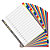 EXACOMPTA Intercalaires imprimés numériques PP couleurs 31 positions - A4 - 5