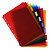 EXACOMPTA Intercalaires PP transparent couleurs avec porte étiquette A4 8 positions - 4