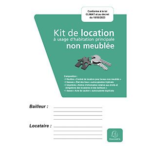 EXACOMPTA Kit location non meublée - Vert