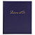EXACOMPTA Livre d'or Balacron avec titre 140 pages blanches - 21x19 cm vertical - Couleurs assorties - 2