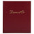 EXACOMPTA Livre d'or Balacron avec titre 140 pages blanches - 21x19 cm vertical - Couleurs assorties - 5