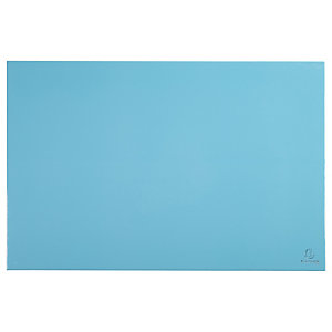 EXACOMPTA Sous-mains en carton rigide Aquarel 57,5x37,5cm - Bleu pastel