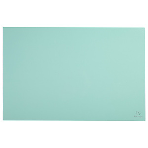 EXACOMPTA Sous-mains en carton rigide Aquarel 57,5x37,5cm - Vert pastel