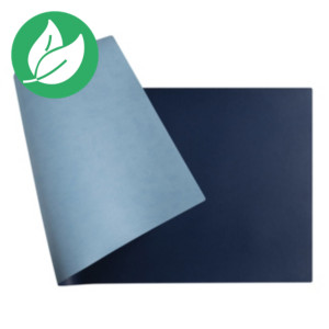 Exacompta Sous-mains souple 35 x 60cm - Bleu marine / Ciel Exacompta Sous-mains souple 35 x 60cm - Bleu marine / Ciel