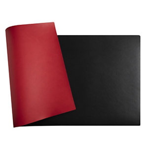 Exacompta Sous-mains souple 35 x 60cm - Noir / Rouge