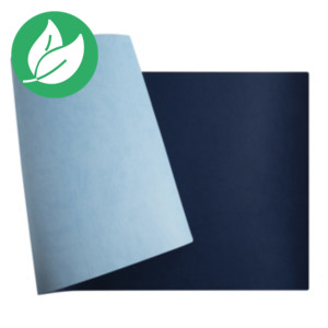 Exacompta Sous-mains souple 40 x 80cm - Bleu marine / Ciel Exacompta Sous-mains souple 40 x 80cm - Bleu marine / Ciel