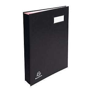 EXACOMPTA Manager vloeiboek A4 150 vellen 20 compartimenten PVC zwart