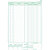 Exacompta Manifold autocopiant - Journal de caisse, 50 pages double exemplaires - 29,7 x 21 cm - lot de 5 - 2