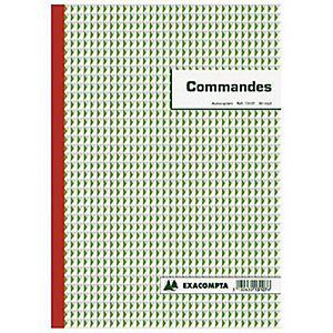 Exacompta Manifold COMMANDES - 29,7 x 21 cm - 50 feuilles autocopiantes 3 exemplaires Exacompta Manifold COMMANDES - 29,7 x 21 cm - 50 feuilles autocopiantes 3 exemplaires