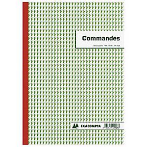 Exacompta Manifold COMMANDES - 29,7 x 21 cm - 50 feuilles autocopiantes 3 exemplaires