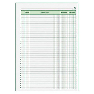 Exacompta Manifold RECETTES DEPENSES - 29,7 x 21 cm - 50 feuilles autocopiantes 2 exemplaires Exacompta Manifold RECETTES DEPENSES - 29,7 x 21 cm - 50 feuilles autocopiantes 2 exemplaires
