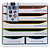 EXACOMPTA Module de classement Big Box Maxi 6 tiroirs Black Office - Blanc/arlequin - 1