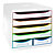 EXACOMPTA Module de classement Big Box Maxi 6 tiroirs Black Office - Blanc/arlequin - 2