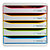 EXACOMPTA Module de classement Big Box Plus 5 tiroirs Black Office - Blanc/arlequin - 1